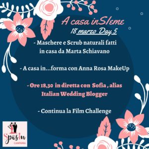 a casa insieme sposincampania, sposincampania, sposi campania, sposi in campania, matrimonio campania, matrimoni campania, emergenza coronavirus, a casa insieme con sposincampania, eventi campania, emergenza coronavirus sposincampania