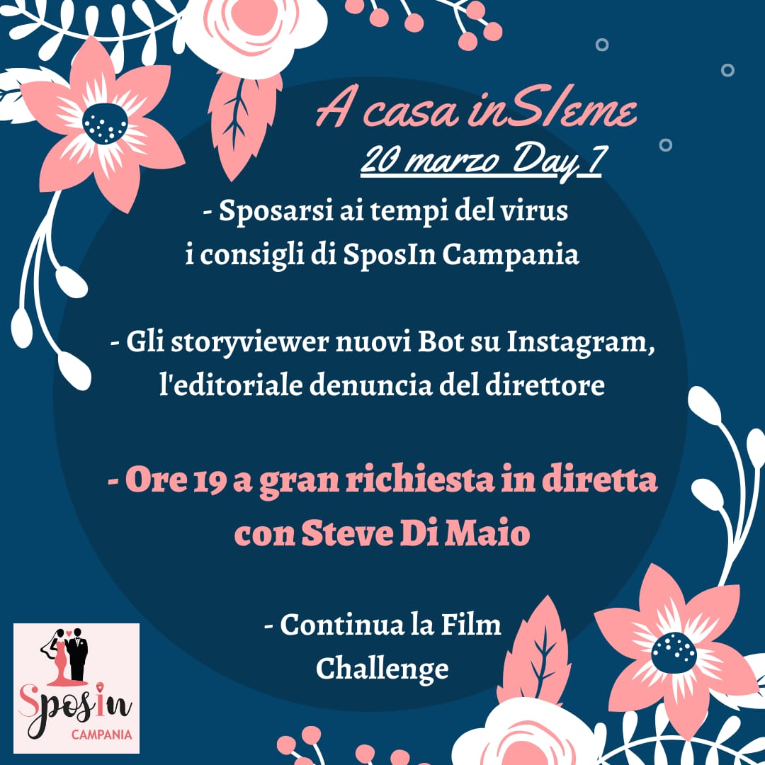 steve di maio, steve di maio party planner, steve di maio party planner vip, steve di maio vip, a casa insieme sposincampania, sposincampania, sposi campania, sposi in campania, matrimonio campania, matrimoni campania, emergenza coronavirus, a casa insieme con sposincampania, eventi campania, emergenza coronavirus sposincampania