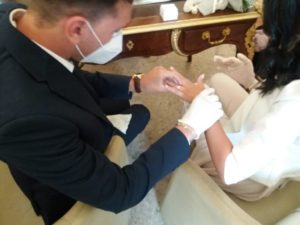 Il matrimonio a Monteforte Irpino di Federica ed Eugenio, comune monteforte irpino, costantino giordano sindaco monteforte irpino, sposi campania, federica ed eugenio finanzieri, amore, wedding campania, wedding, matrimonio campania, matrimonio campania post covid-19