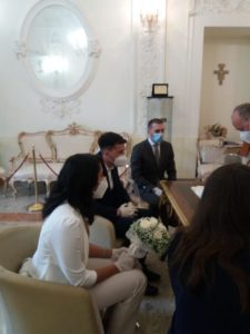 Il matrimonio a Monteforte Irpino di Federica ed Eugenio, comune monteforte irpino, costantino giordano sindaco monteforte irpino, sposi campania, federica ed eugenio finanzieri, amore, wedding campania, wedding, matrimonio campania, matrimonio campania post covid-19
