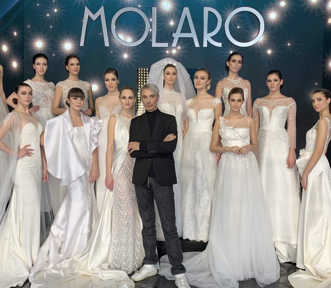 Gianni Molaro: “Che gioia rivedere tante coppie e far sfilare 18 abiti da sogno”