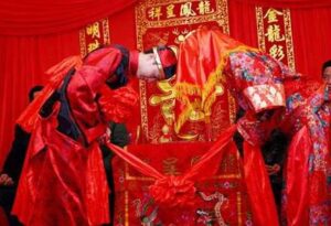 Inchino tra gli sposi in Cina
