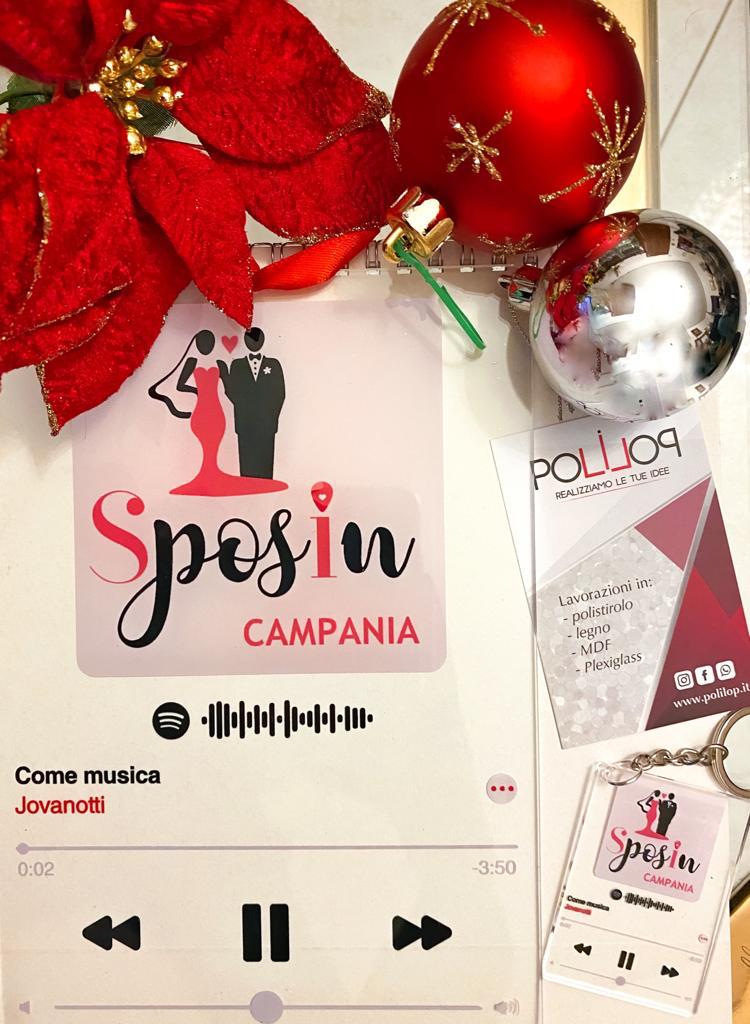 Il Natale targato Polilop, Polilop, Polilop polistirolo, Polilop plexigass, Polilop targa spotify, Polilop idea regalo Natale, natale 2020, wedding, wedding campania, polilop e sposincampania
