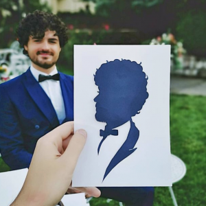 Nicola Piscopo: la silhouette art , nicola piscopo, nicola piscopo artista, nicola piscopo wedding, nicola piscopo silhouette art wedding