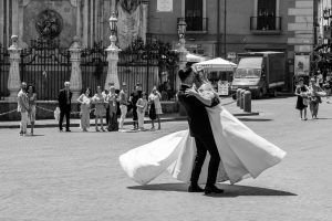 Gli sposi Social di Lista Photo Studio Bianco e Nero