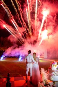 Gli sposi Social di Lista Photo Studio fuochi