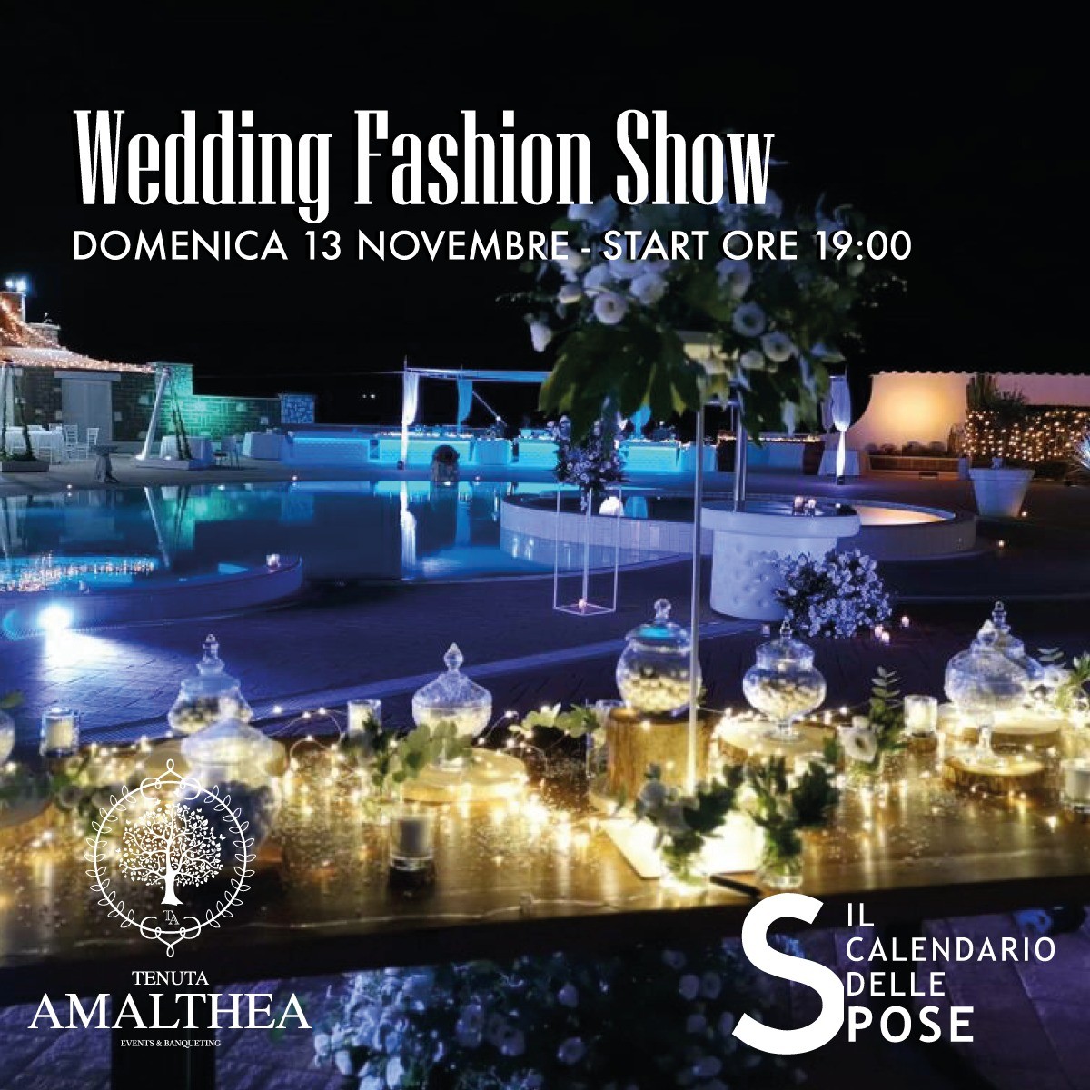 Domenica 13 a Tenuta Amalthea la tappa de Il Calendario delle Spose, Il calendario delle spose, sposincampania media partner