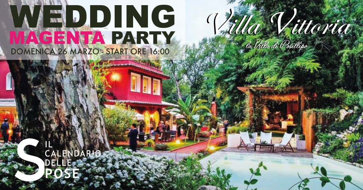 Il Calendario delle Spose di scena domenica a Villa Vittoria, Il Calendario delle Spose