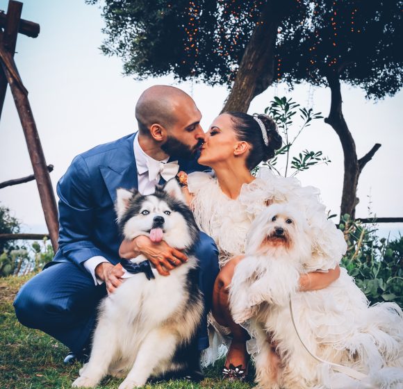 Matrimonio_Napoli_Sposi con cane(1)