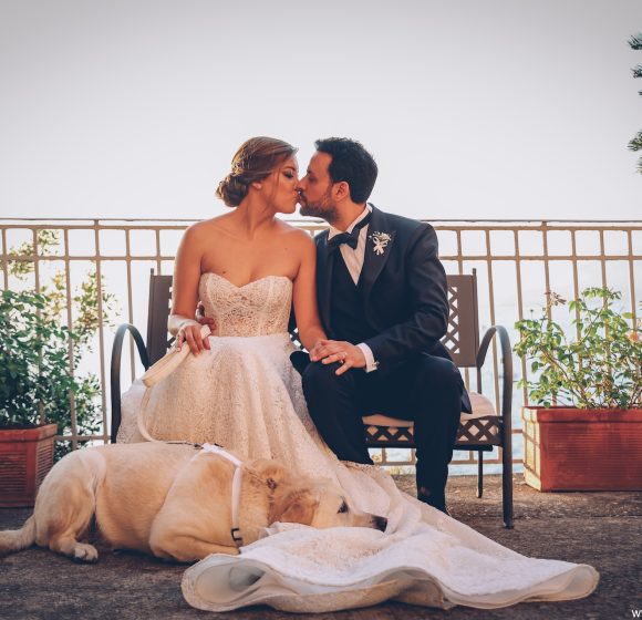 Matrimonio_Vietri_Sposi con il cane