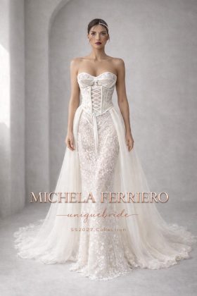 A Napoli in scena il Défilé Collection 2027 by Michela Ferriero, Michele Ferriero, Michela Ferriero collezione 2027, evento bridal, wedding, wedding campania, eventi live campania, sposi campania